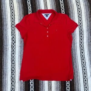 Tommy Hilfiger Women’s Polo Shirt | red